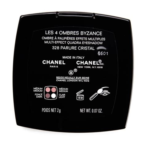 chanel 328 parure crystal|Chanel Parure Cristal (328) Les 4 Ombres Multi.